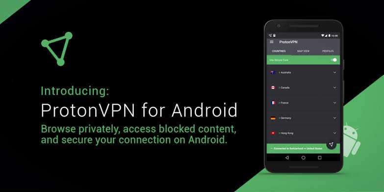 proton vpn for android application