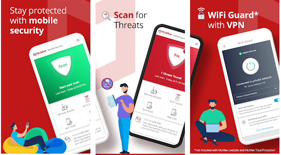 mcafee mobile security app for anti theft android application