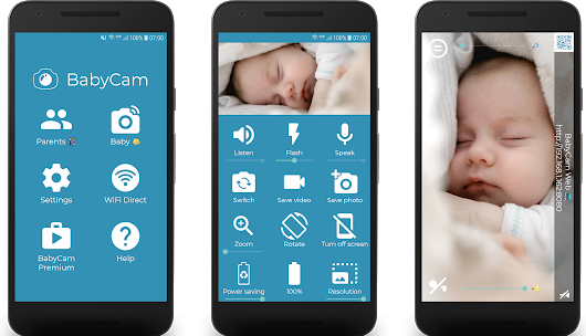 Baby cam application for android baby monitoring app