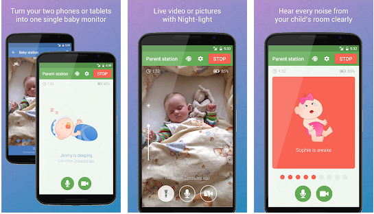 Baby monitoring android app for monitoring baby at home