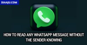 How to read any WhatsApp message without the sender knowing