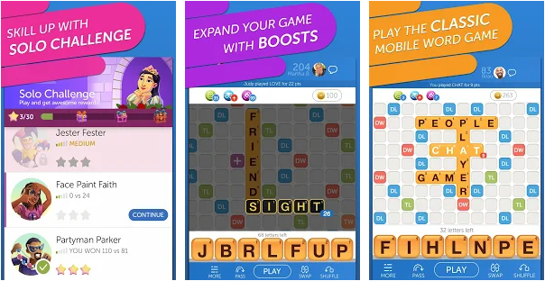 Words with Friends Wold Game App For Andiroid And Ios